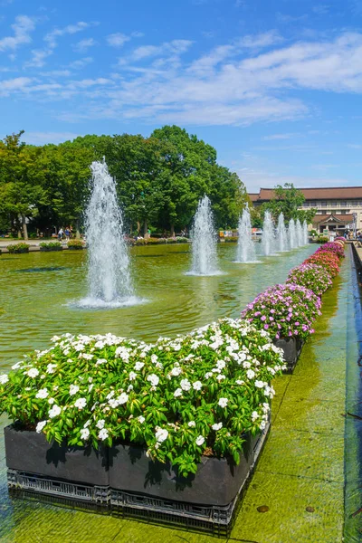 Parco Ueno grande fontana, a Tokyo — Foto Stock