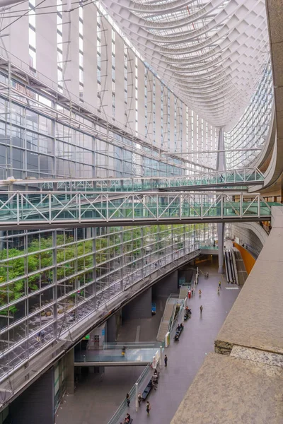 Gebäude des Internationalen Forums Tokio — Stockfoto