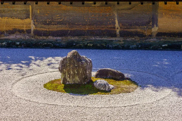 Ryouan-ji Rock Garden, en Kyoto —  Fotos de Stock