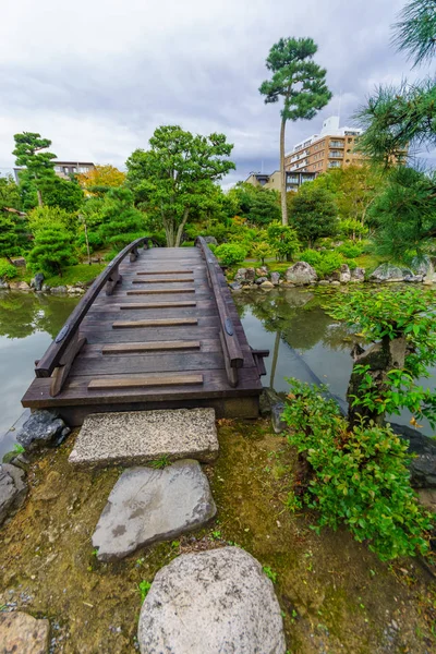 Jardín Shosei-en (Kikoku-tei), en Kioto — Foto de Stock