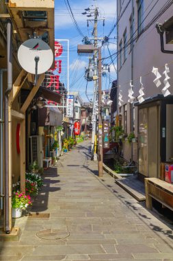 Matsumoto, Nakamachi bölgesindeki sokak.