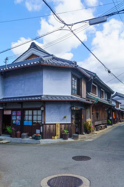 Traditional Japanese houses in Yuasa — Stock Photo, Image