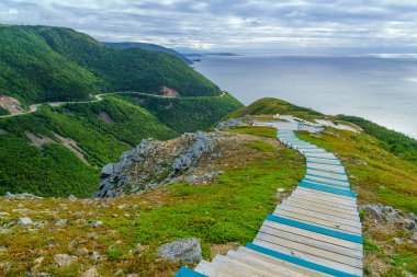 Skyline trail, in Cape Breton Highlands National Park clipart