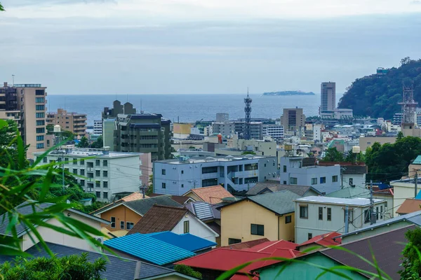 Sonnenuntergang Blick auf atami — Stockfoto