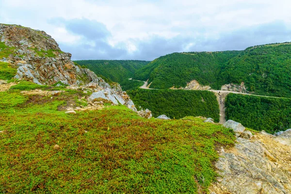 Veduta Del Sentiero Panoramico Nel Parco Nazionale Delle Highlands Del — Foto Stock