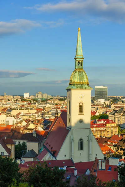 View City Martins Cathedral Bratislava Slovakia — Stock Photo, Image