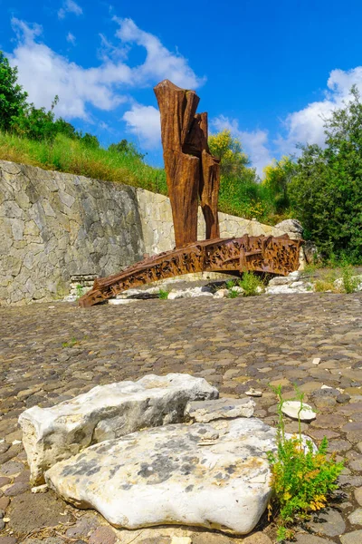 Gideona Israel May 2020 View Memorial Fallen Soldiers Jezreel Valley — Stock Photo, Image