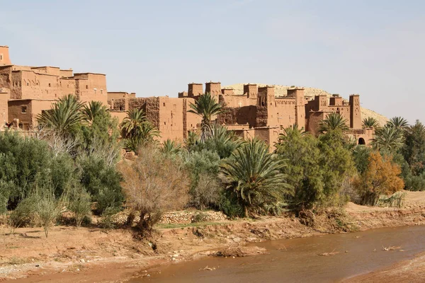 Kasbah Ait Ben Haddou στην έρημο του Μαρόκου — Φωτογραφία Αρχείου