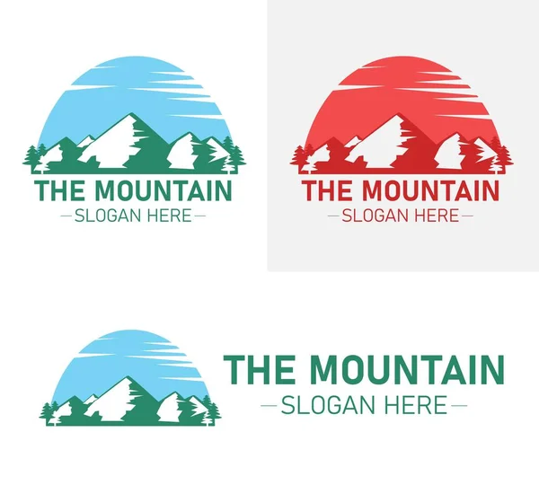 Projekt Wektora Ilustracji Logo Góry — Wektor stockowy