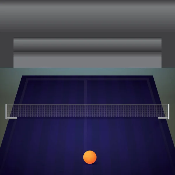 Tavolo Ping Pong Illustrazione — Vettoriale Stock