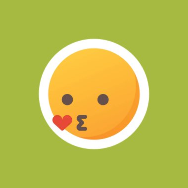 Dudakları büzüşmüş Duygu Simgesi