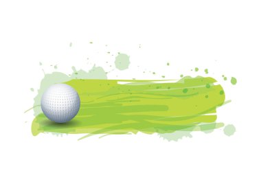 Golf sahasında golf topu