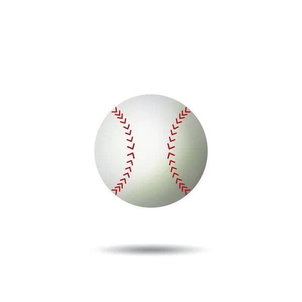 Eine Baseballillustration — Stockvektor