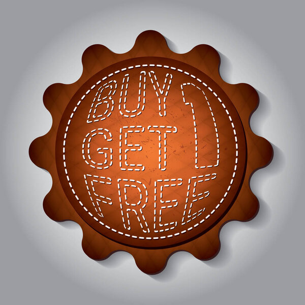 buy one get one free label