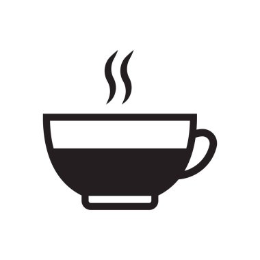 Bir fincan sıcak kahve.