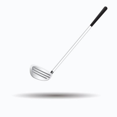 Bir golf sopası çizimi.
