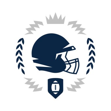 Amerikan futbol kaskı rozeti