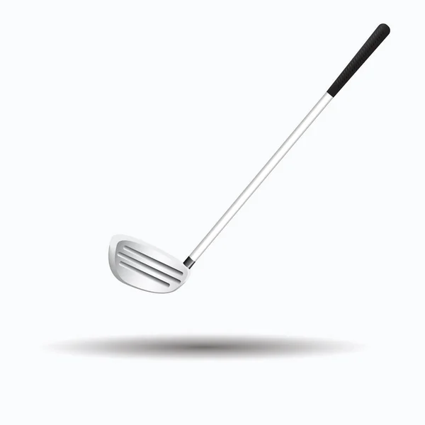 Een Golf Stick Illustratie — Stockvector