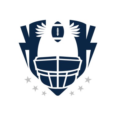 Amerikan futbol kaskı rozeti