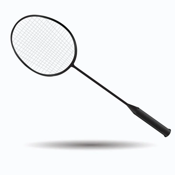 Uma Ilustração Raquete Badminton —  Vetores de Stock