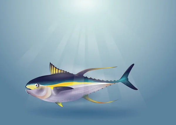 Ryby Oceanie — Wektor stockowy