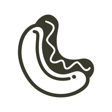 Bir sosisli çizimi..