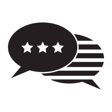 Basit bir konuşma balonu çizimi.