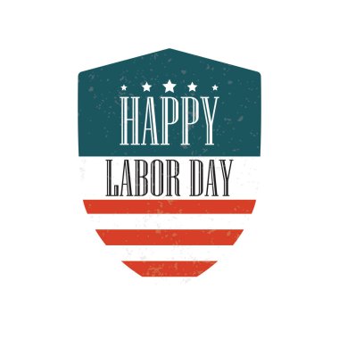 ABD İşçi Bayramı etiketi