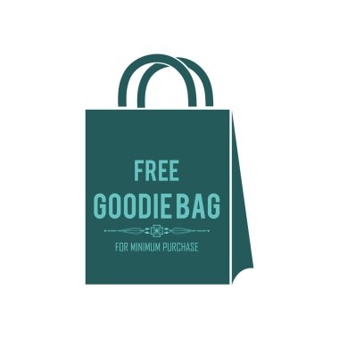 free goodie bag label clipart
