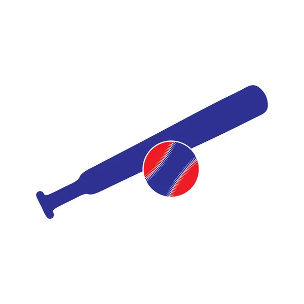 Baseball Bat Ball — Stock Vector