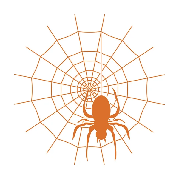 Araña Web — Archivo Imágenes Vectoriales