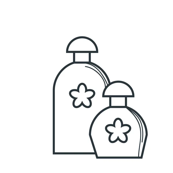 Spa Aroma Oil Bottle — Stock Vector