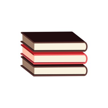 Bir yığın kitap.