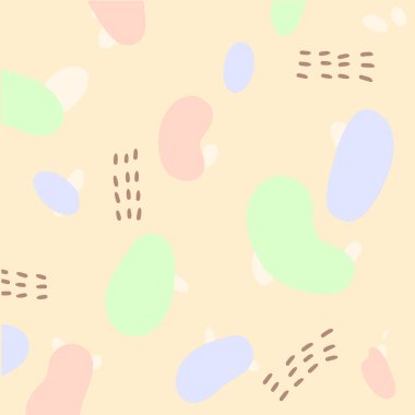 Nokta daireler arkaplan rengi soyutlamasını noktalar.