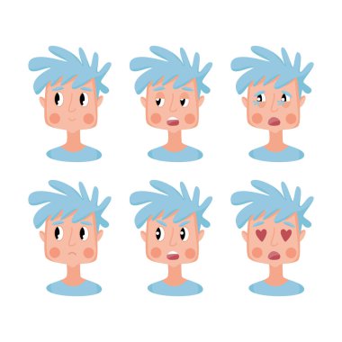 Altı farklı erkek duygusuna sahip.. 