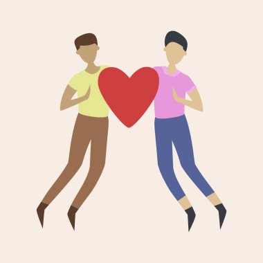 Kalbi bir arada tutan iki çocuk. İki erkek arasında aşk. 