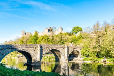 Ludlow Kalesi ve Dingham Köprüsü
