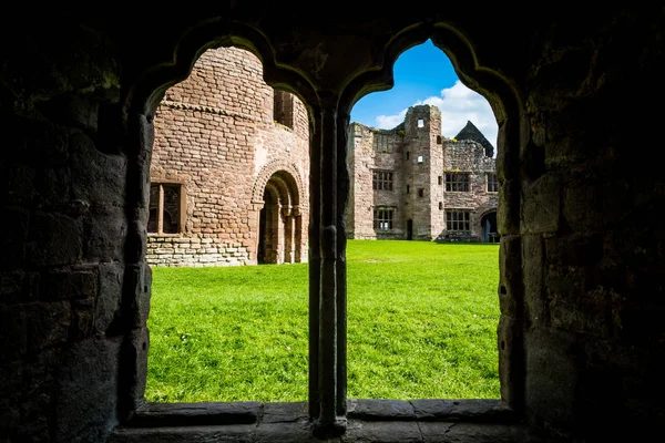 Ludlow Castle in Shropshire — Stockfoto