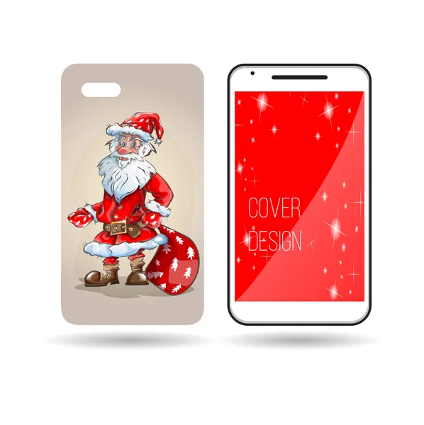 kapak tasarım Noel Baba telefon