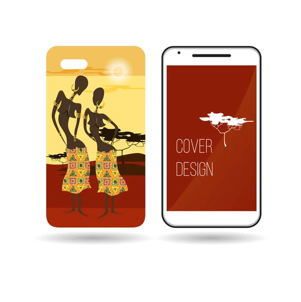 telefon kapak tasarımı Afrika manzara