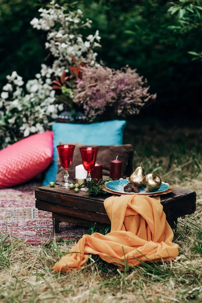 Doğada güzel bir boho stili dekor