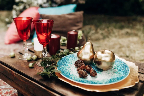 Doğada güzel bir boho stili dekor