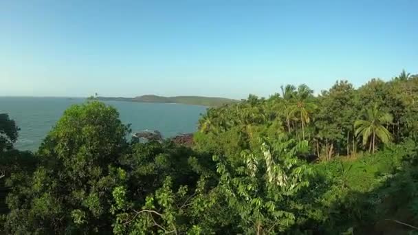 Vista Desde Viejo Fuerte Día Soleado — Vídeo de stock