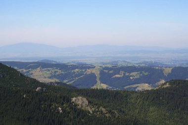 Manzara köy dağlarda