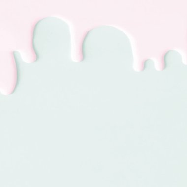 Pastel arka planda sıvı akışı kavramı