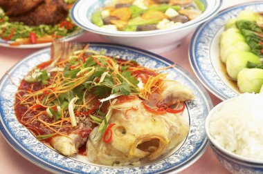 Balık buğulama kutlaması.