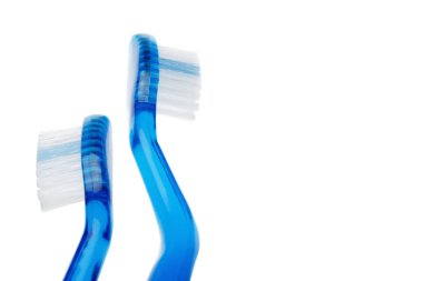 İki yeni diş fırçasını kapat