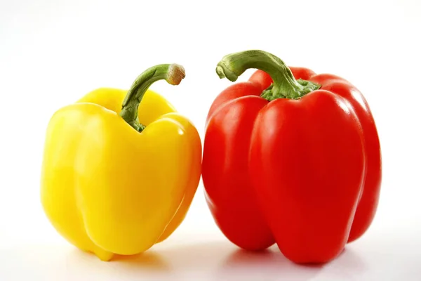 Red Yellow Capsicums — Stock Photo, Image