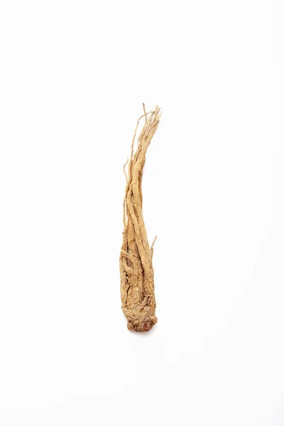 Dang Shen Root White Background — Stock Photo, Image