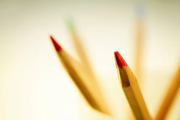 Egy Színes Ceruza — Stock Fotó